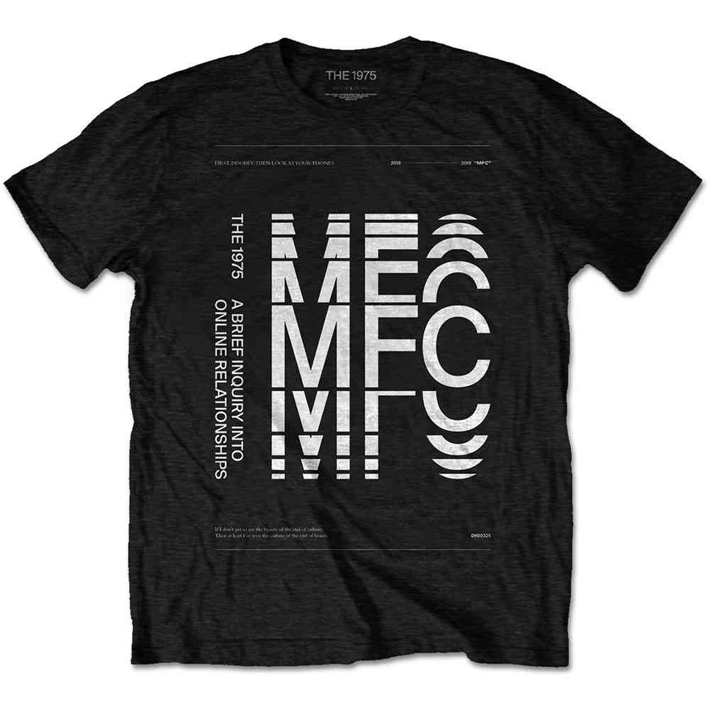 The 1975 - ABIIOR MFC Heren Tshirt - Zwart
